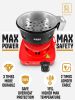 Red Multipurpose Electric Charcoal Starter Electric Charcoal Burner ETL Approved Electric Stove Coconut Charcoal Lighters with Tongs 450W Hot Plate El